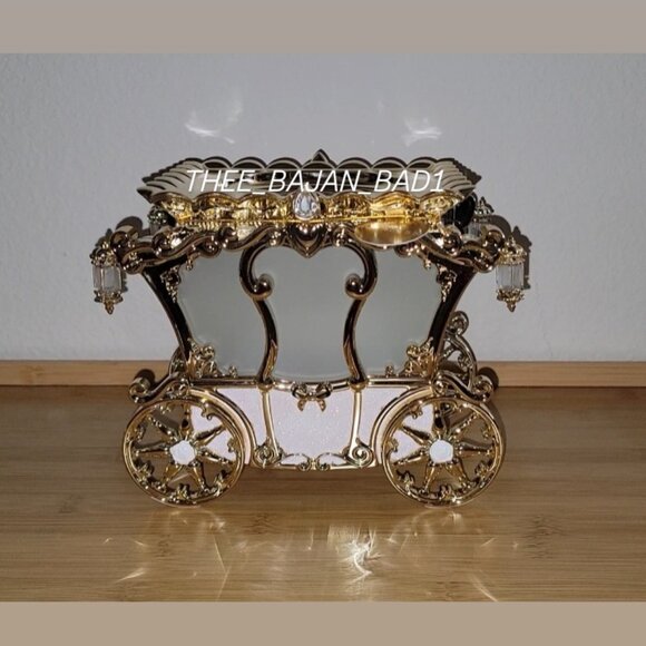 π BATH & BODY WORKS DISNEY PRINCESS CARRIAGE CANDLE HOLDER NEW - Picture 1 of 4